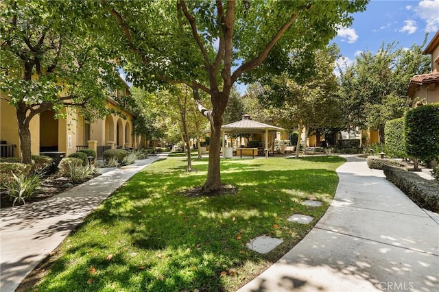 8519 E Kendra Loop, Orange, CA 92867 - view of community with a gazebo and a lawn