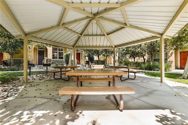 8519 E Kendra Loop, Orange, CA 92867 - view of patio / terrace featuring a gazebo and outdoor dining area