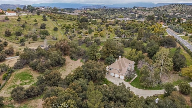 45975 Sandia Creek Dr, Temecula, CA 92590 - aerial view of property's location featuring a mountainous background