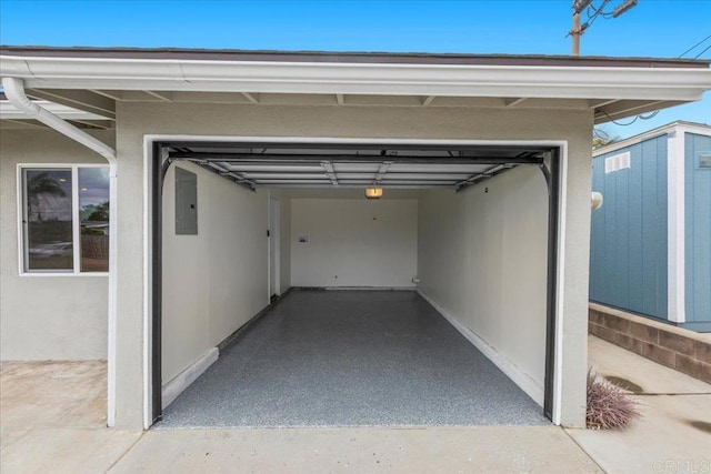 4566 Derrick Dr, San Diego, CA 92117 - garage featuring electric panel