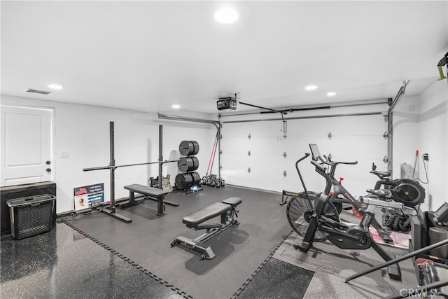 20191 Imperial Cove Ln, Huntington Beach, CA 92646 - gym featuring recessed lighting