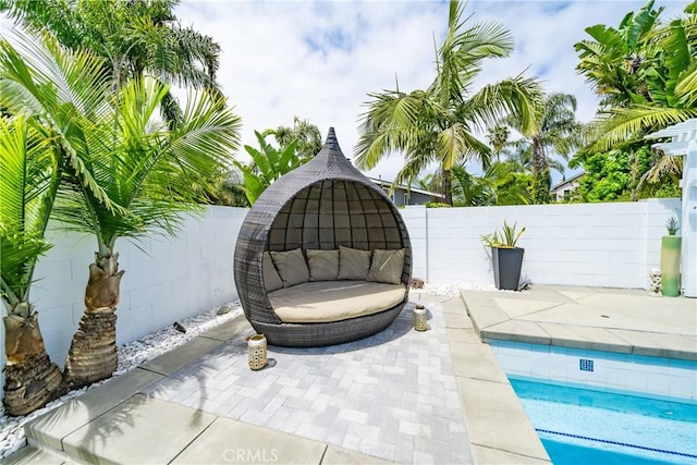 20191 Imperial Cove Ln, Huntington Beach, CA 92646 - view of patio featuring a fenced backyard