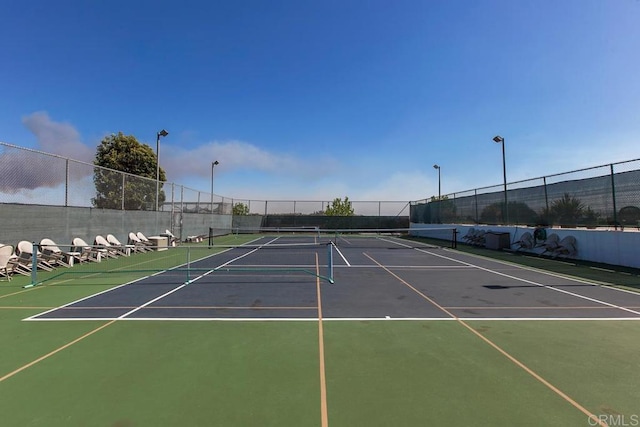 634 Via, Santa Paulo, Vista, CA 92081 - view of tennis court