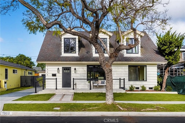 1909 Montair Ave, Long Beach, CA 90815 - view of front of home with a porch and roof with shingles