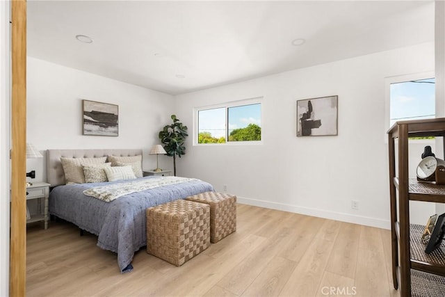 1909 Montair Ave, Long Beach, CA 90815 - bedroom featuring light wood-style floors and baseboards