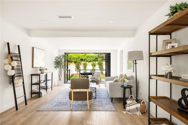1909 Montair Ave, Long Beach, CA 90815 - living room featuring wood finished floors