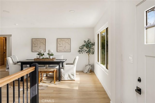 1909 Montair Ave, Long Beach, CA 90815 - dining room with light wood-style flooring