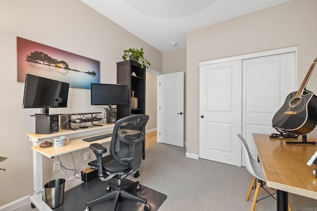 1211 Sunrise Vw Unit 104, San Marcos, CA 92078 - carpeted office space featuring baseboards