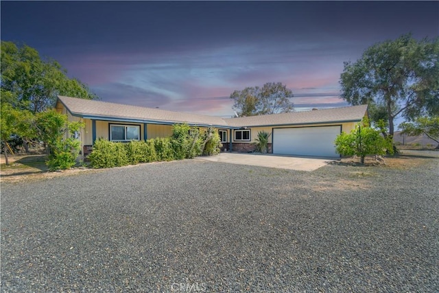 8140 Weirick Rd, Corona, CA 92883 - view of front of property with concrete driveway and a garage