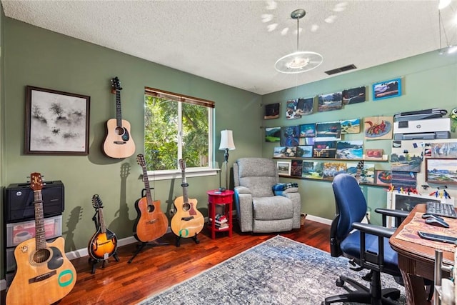 3123 Michael Way, Chico, CA 95973 - office space featuring wood finished floors and a textured ceiling