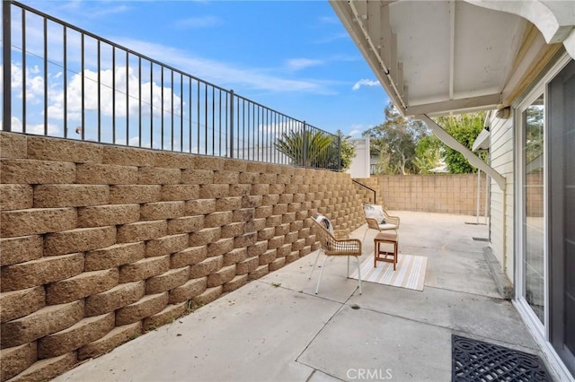 10708 Sable Ave, Sunland, CA 91040 - view of patio with a fenced backyard