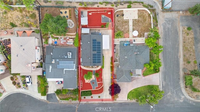 10708 Sable Ave, Sunland, CA 91040 - aerial view of property's location with property parcel outlined