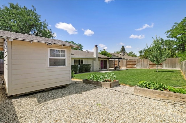 20 Parkhurst St, Chico, CA 95928 - back of property with a patio