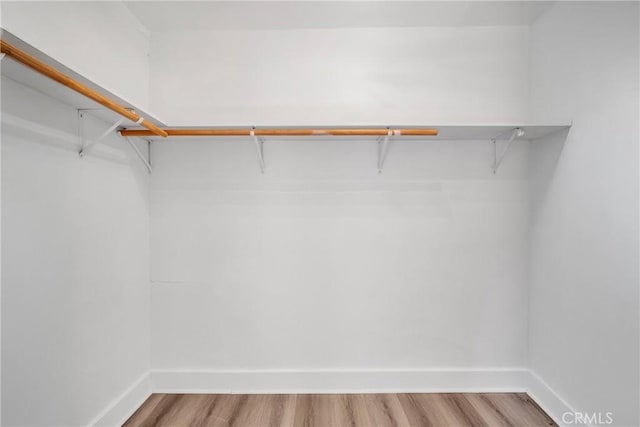 932 S Cloverdale Ave, Los Angeles, CA 90036 - walk in closet with light wood-type flooring