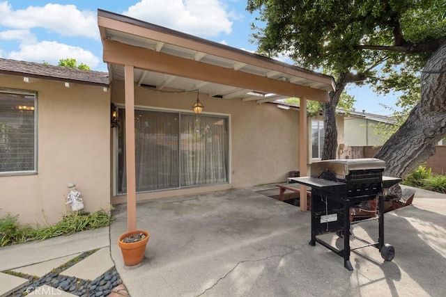 7861 Cora St, Sunland, CA 91040 - view of patio / terrace featuring a grill