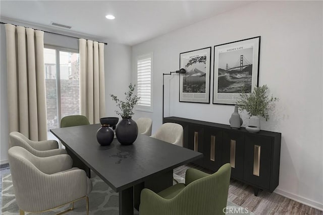 89 Baculo St, Rancho Mission Viejo, CA 92694 - dining area featuring plenty of natural light, light wood finished floors, and recessed lighting