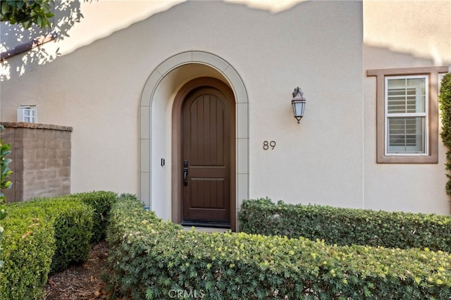 89 Baculo St, Rancho Mission Viejo, CA 92694 - view of exterior entry with stucco siding