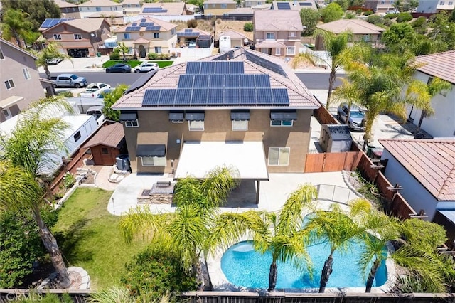 27917 Busman Rd, Murrieta, CA 92563 - aerial view of residential area featuring a pool