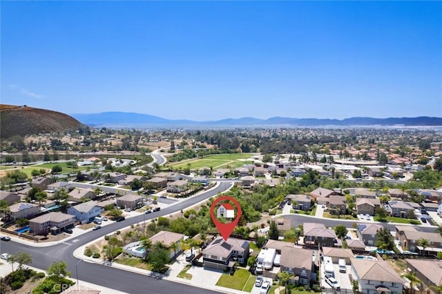 27917 Busman Rd, Murrieta, CA 92563 - aerial view of residential area with mountains