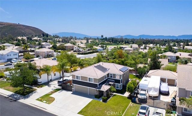 27917 Busman Rd, Murrieta, CA 92563 - aerial view of residential area with a mountainous background