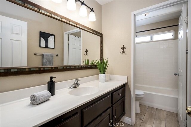 27917 Busman Rd, Murrieta, CA 92563 - full bath with vanity and bathing tub / shower combination