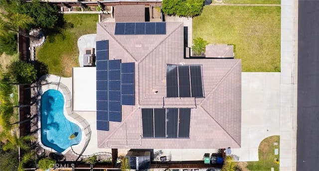 27917 Busman Rd, Murrieta, CA 92563 - view from above of property with a pool