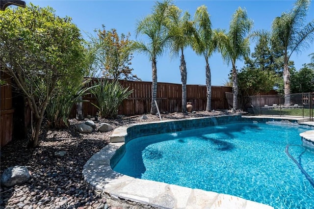 27917 Busman Rd, Murrieta, CA 92563 - view of pool with a fenced backyard