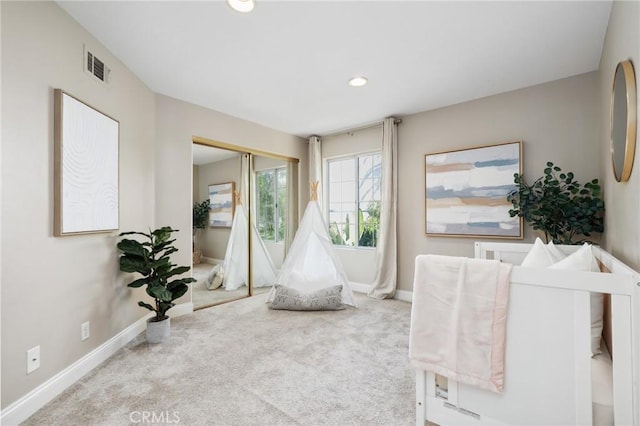 26752 Devonshire Rd, Laguna Hills, CA 92653 - game room featuring baseboards, carpet flooring, and recessed lighting
