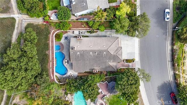 26752 Devonshire Rd, Laguna Hills, CA 92653 - bird's eye view of a pool area