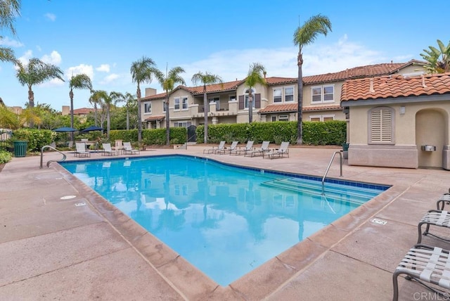 6180 Citracado Cir, Carlsbad, CA 92009 - community pool featuring a patio