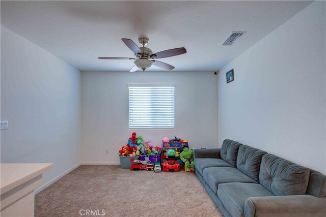 2045 Conadria Ave, Chowchilla, CA 93610 - playroom featuring carpet floors and ceiling fan