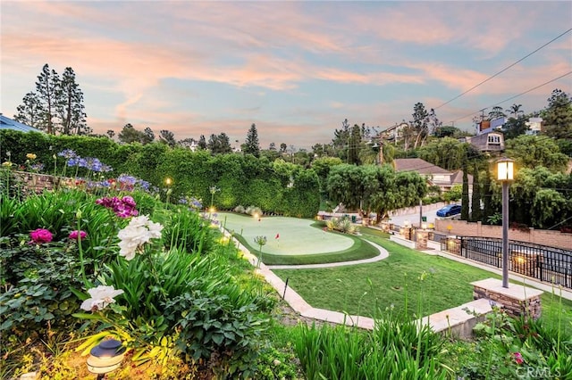 19151 Fowler Ave, North Tustin, CA 92705 - view of property's community with a putting green