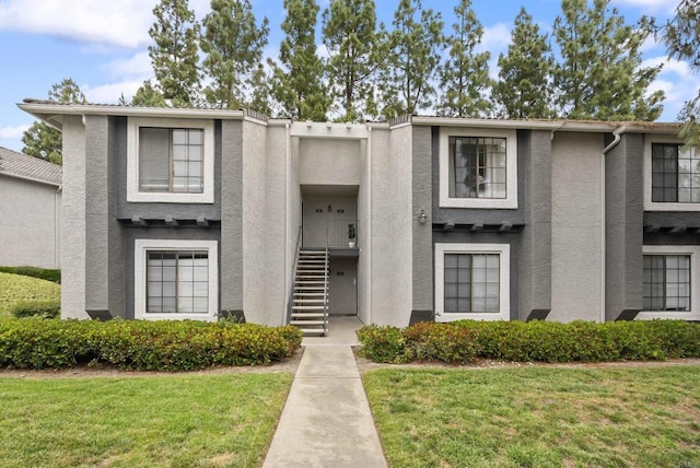 14936 Avenida Venusto Unit 12, San Diego, CA 92128 - multi unit property featuring stucco siding, a front lawn, and stairway