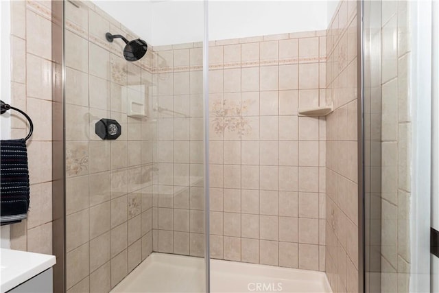 15821 Willett Ln, Huntington Beach, CA 92647 - full bathroom with a stall shower and vanity