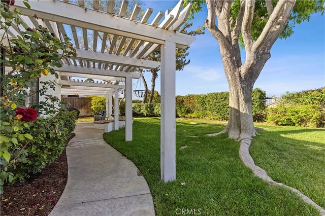 41488 Yankee Run Ct, Temecula, CA 92591 - view of yard with a pergola