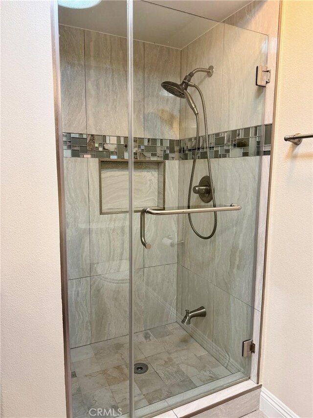2147 Ronda Granada Unit A, Laguna Woods, CA 92637 - bathroom featuring a stall shower