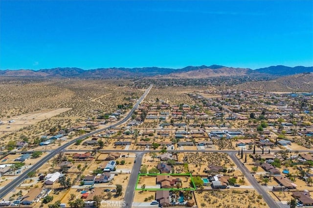 7356 Rubidoux Ave, Yucca Valley, CA 92284 - drone / aerial view of mountains