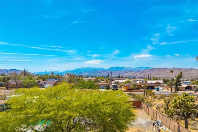 7356 Rubidoux Ave, Yucca Valley, CA 92284 - mountain view featuring nearby suburban area
