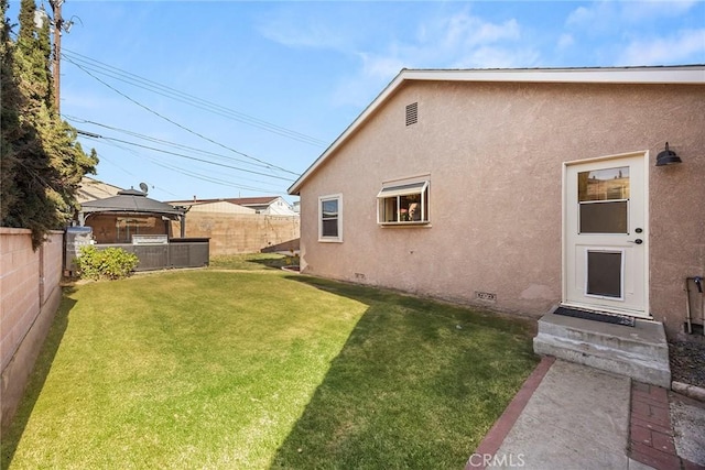 1418 S Cedar Ave, Fullerton, CA 92833 - view of yard with a gazebo