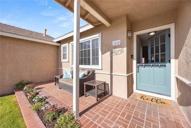 1418 S Cedar Ave, Fullerton, CA 92833 - property entrance with stucco siding
