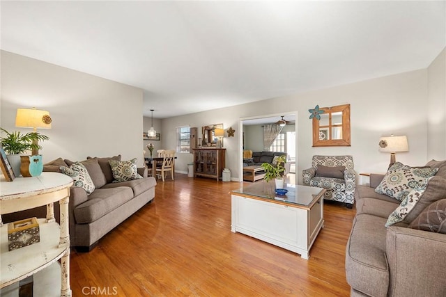 1418 S Cedar Ave, Fullerton, CA 92833 - living room with healthy amount of natural light and light wood-type flooring