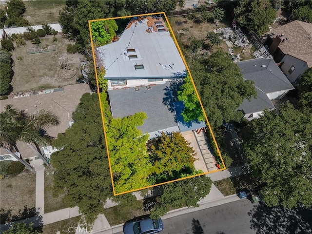 5762 Andasol Ave, Encino, CA 91316 - view of property location featuring property parcel outlined