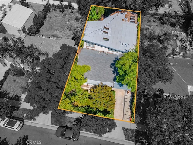 5762 Andasol Ave, Encino, CA 91316 - view of property location featuring property parcel outlined