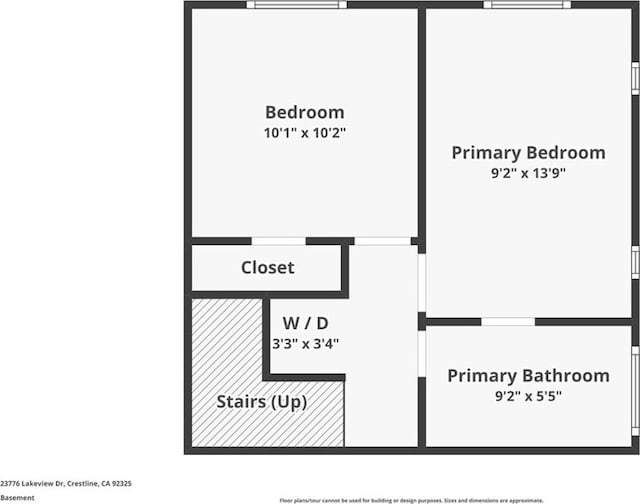 23776 Lakeview Dr, Crestline, CA 92325 - property floor plan