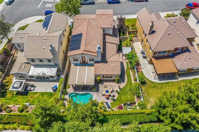 46382 Lone Pine Dr, Temecula, CA 92592 - bird's eye view of a pool