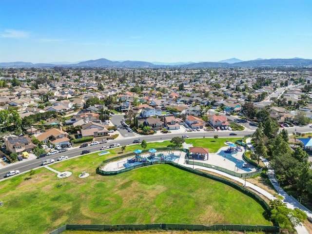 7763 Gaston, San Diego, CA 92126 - aerial view of residential area featuring a mountainous background