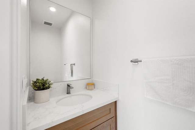 2210 Bonita Ct, Lemon Grove, CA 91945 - bathroom with vanity and recessed lighting