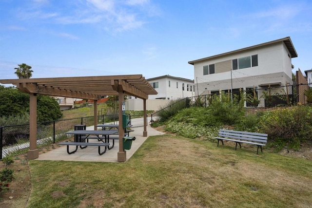 2210 Bonita Ct, Lemon Grove, CA 91945 - view of community with a pergola and a patio