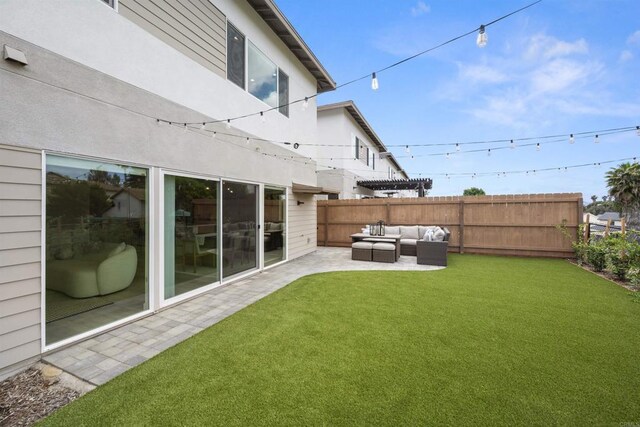 2210 Bonita Ct, Lemon Grove, CA 91945 - view of yard with an outdoor hangout area and a patio