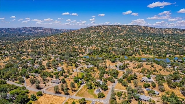 43096 Deer Trail Way, Coarsegold, CA 93614 - drone / aerial view of a water and mountain view